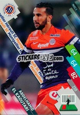 Sticker Abdelhamid El Kaoutari - FOOT 2014-2015. Adrenalyn XL n. MHSC-3 - Panini