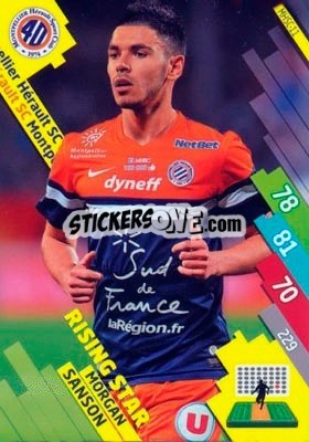 Sticker Morgan Sanson - FOOT 2014-2015. Adrenalyn XL n. MHSC-11 - Panini
