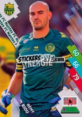 Sticker Rémy Riou - FOOT 2014-2015. Adrenalyn XL n. FCN-2 - Panini