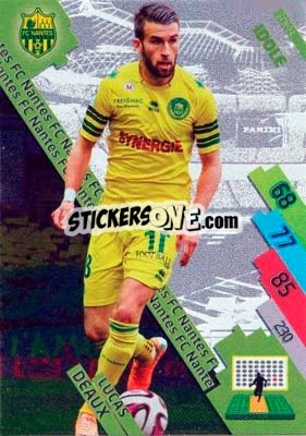 Cromo Lucas Deaux - FOOT 2014-2015. Adrenalyn XL n. FCN-14 - Panini