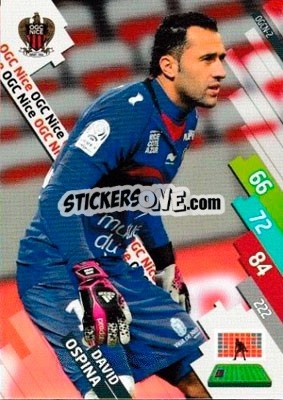 Sticker David Ospina - FOOT 2014-2015. Adrenalyn XL n. OGCN-2 - Panini