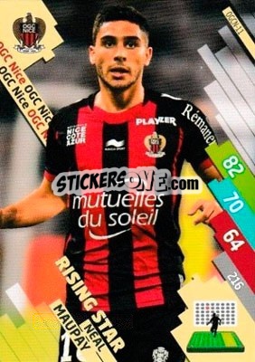 Sticker Neal Maupay - FOOT 2014-2015. Adrenalyn XL n. OGCN-11 - Panini