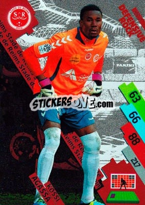 Sticker Kossi Agassa - FOOT 2014-2015. Adrenalyn XL n. SDR-13 - Panini