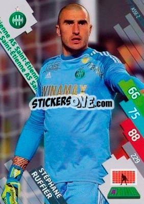 Cromo Stéphane Ruffier - FOOT 2014-2015. Adrenalyn XL n. ASSE-2 - Panini
