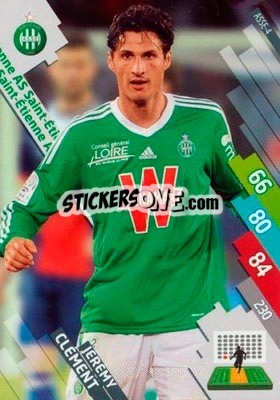 Sticker Jérémy Clément - FOOT 2014-2015. Adrenalyn XL n. ASSE-4 - Panini