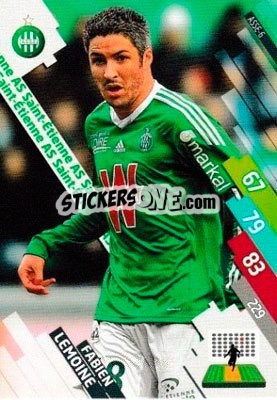 Sticker Fabien Lemoine - FOOT 2014-2015. Adrenalyn XL n. ASSE-6 - Panini