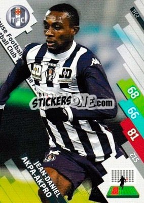 Sticker Jean-Daniel Akpa-Akpro - FOOT 2014-2015. Adrenalyn XL n. TFC-2 - Panini