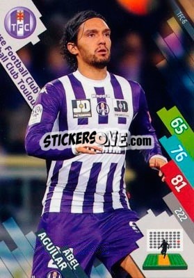 Sticker Abel Aguilar - FOOT 2014-2015. Adrenalyn XL n. TFC-6 - Panini