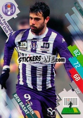 Sticker Eden Ben Basat - FOOT 2014-2015. Adrenalyn XL n. TFC-10 - Panini