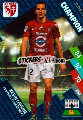 Sticker Kévin Lejeune - FOOT 2014-2015. Adrenalyn XL n. FCM-ch-8 - Panini