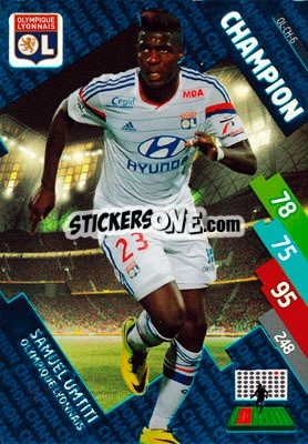 Sticker Samuel Umtiti - FOOT 2014-2015. Adrenalyn XL n. OL-ch-6 - Panini