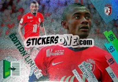 Sticker Salomon Kalou - FOOT 2014-2015. Adrenalyn XL n. LOSC-le-1 - Panini