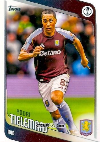 Cromo Youri Tielemans - UEFA Club Competitions 2025-2026
 n. 8 - Topps