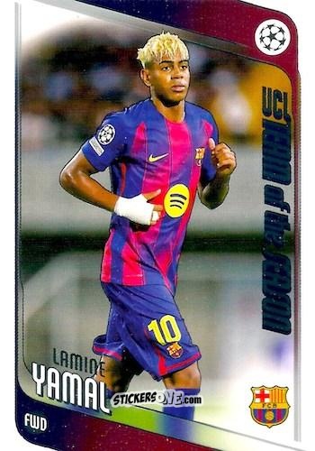 Cromo Lamine Yamal - UEFA Club Competitions 2025-2026
 n. 10 - Topps