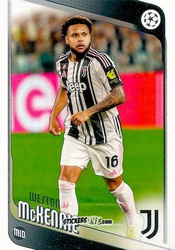 Figurina Weston McKennie - UEFA Club Competitions 2025-2026
 n. 15 - Topps