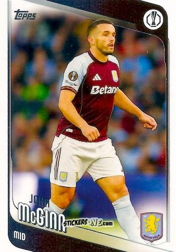 Figurina John McGinn - UEFA Club Competitions 2025-2026
 n. 28 - Topps