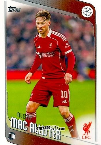 Figurina Alexis Mac Allister - UEFA Club Competitions 2025-2026
 n. 67 - Topps