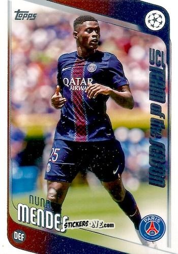Figurina Nuno Mendes - UEFA Club Competitions 2025-2026
 n. 69 - Topps