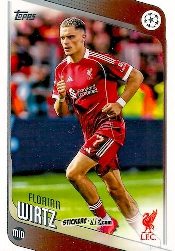 Figurina Florian Wirtz - UEFA Club Competitions 2025-2026
 n. 74 - Topps