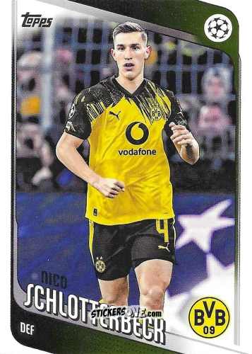 Cromo Nico Schlotterbeck - UEFA Club Competitions 2025-2026
 n. 99 - Topps