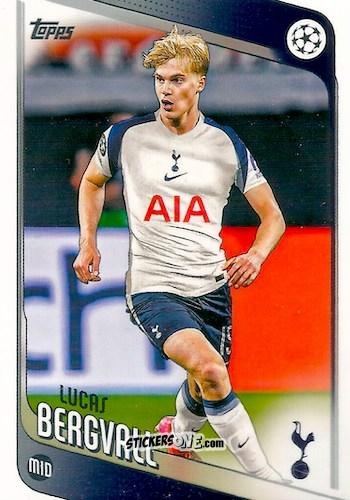 Figurina Lucas Bergvall - UEFA Club Competitions 2025-2026
 n. 121 - Topps
