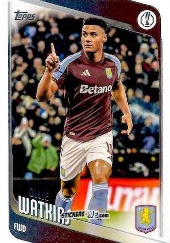 Figurina Ollie Watkins - UEFA Club Competitions 2025-2026
 n. 124 - Topps