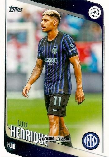 Cromo Luis Henrique - UEFA Club Competitions 2025-2026
 n. 131 - Topps