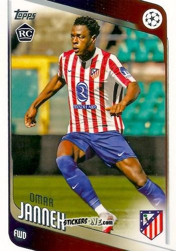 Figurina Omar Janneh - UEFA Club Competitions 2025-2026
 n. 137 - Topps