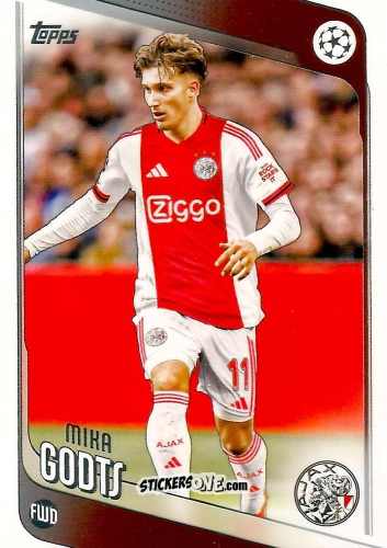 Cromo Mika Godts - UEFA Club Competitions 2025-2026
 n. 151 - Topps