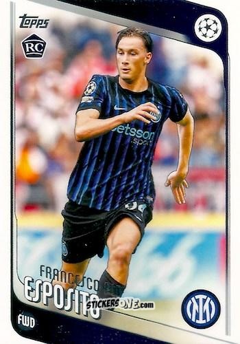 Cromo Francesco Pio Esposito - UEFA Club Competitions 2025-2026
 n. 163 - Topps