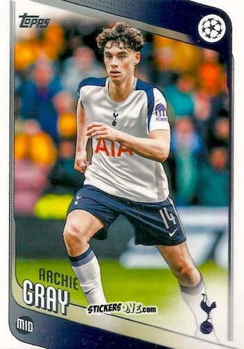 Sticker Archie Gray - UEFA Club Competitions 2025-2026
 n. 165 - Topps