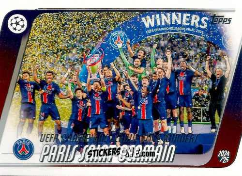 Cromo Paris Saint-Germain - UEFA Club Competitions 2025-2026
 n. 166 - Topps