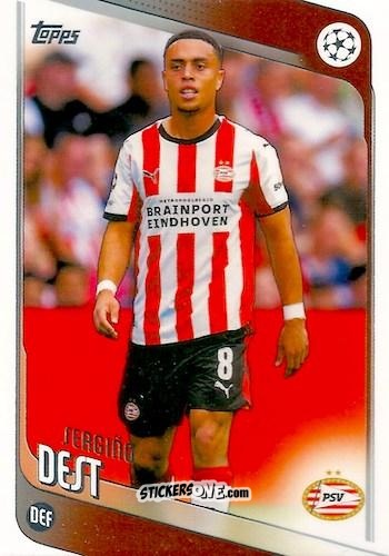 Figurina Sergino Dest - UEFA Club Competitions 2025-2026
 n. 169 - Topps