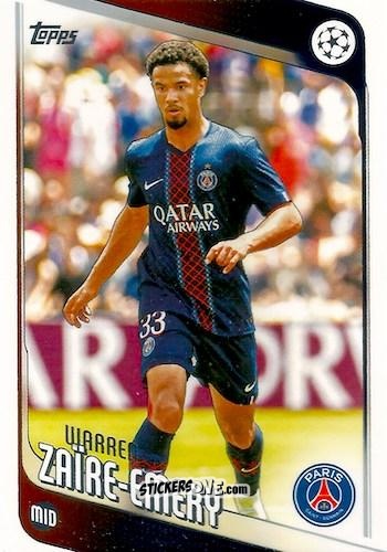 Sticker Warren Zaire-Emery - UEFA Club Competitions 2025-2026
 n. 170 - Topps