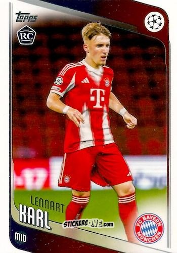 Sticker Lennart Karl - UEFA Club Competitions 2025-2026
 n. 187 - Topps