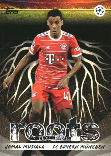 Cromo Jamal Musiala - UEFA Club Competitions 2025-2026
 n. RT-12 - Topps