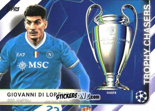 Cromo Giovanni Di Lorenzo - UEFA Club Competitions 2025-2026
 n. TC-18 - Topps