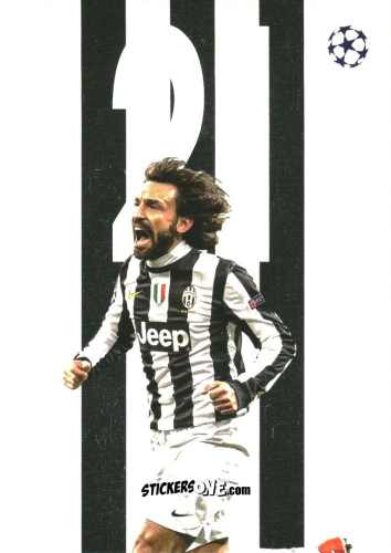 Figurina Andrea Pirlo - UEFA Club Competitions 2025-2026
 n. BB-3 - Topps