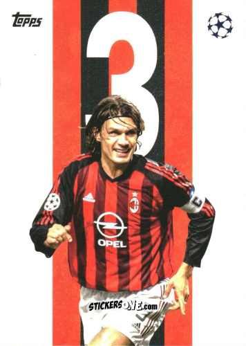 Figurina Paolo Maldini - UEFA Club Competitions 2025-2026
 n. BB-5 - Topps