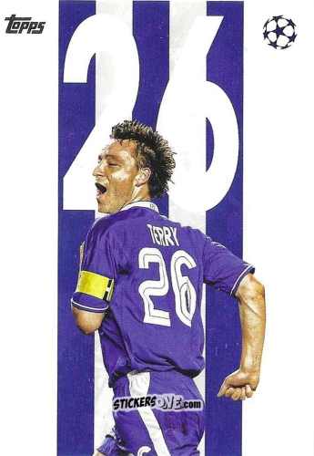 Cromo John Terry - UEFA Club Competitions 2025-2026
 n. BB-7 - Topps