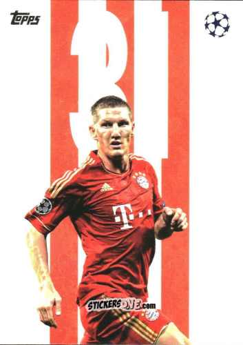 Sticker Bastian Schweinsteiger - UEFA Club Competitions 2025-2026
 n. BB-8 - Topps