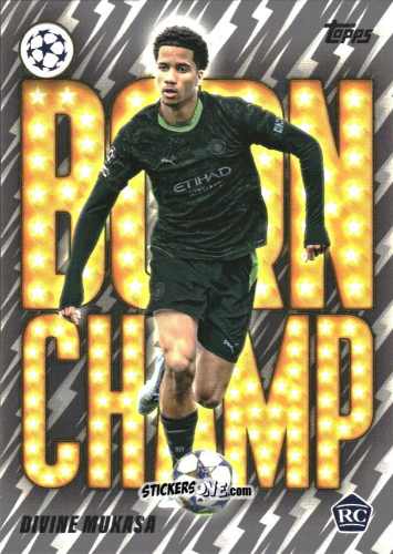 Figurina Divine Mukasa - UEFA Club Competitions 2025-2026
 n. BC-2 - Topps