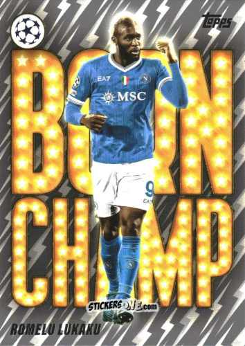 Cromo Romelu Lukaku - UEFA Club Competitions 2025-2026
 n. BC-8 - Topps