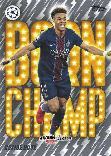 Figurina Desire Doue - UEFA Club Competitions 2025-2026
 n. BC-9 - Topps