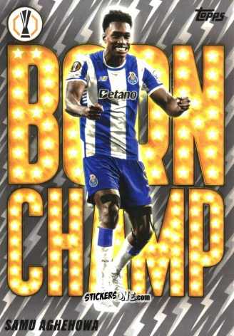 Figurina Samu Aghehowa - UEFA Club Competitions 2025-2026
 n. BC-10 - Topps