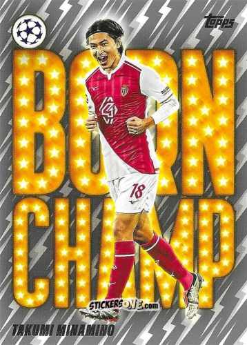 Sticker Takumi Minamino - UEFA Club Competitions 2025-2026
 n. BC-12 - Topps