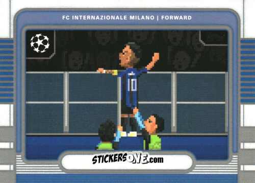 Cromo Lautaro Martinez - UEFA Club Competitions 2025-2026
 n. 8B-9 - Topps