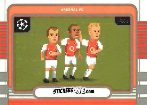 Figurina Ljungberg / Thierry Henry / Bergkamp - Vaunted Trio - UEFA Club Competitions 2025-2026
 n. 8B-10 - Topps