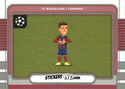 Sticker Robert Lewandowski - UEFA Club Competitions 2025-2026
 n. 8B-13 - Topps