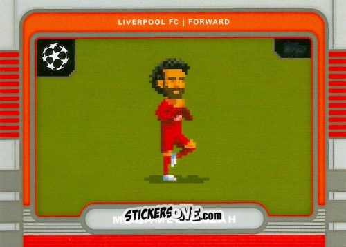 Sticker Mohamed Salah - UEFA Club Competitions 2025-2026
 n. 8B-19 - Topps